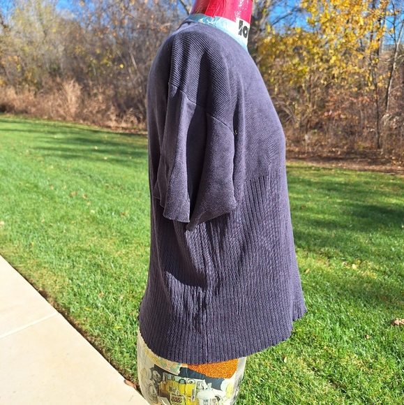 Woolrich silk short sleeved cropped sweater XL - Picture 5 of 10